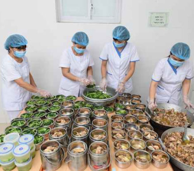 MINH QUÂN CUNG CẤP SUẤT ĂN CHO BỆNH VIỆN TẠI BÌNH DƯƠNG