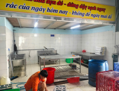 Hình ảnh bếp ăn