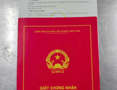 Giấy chứng nhận VSATTP