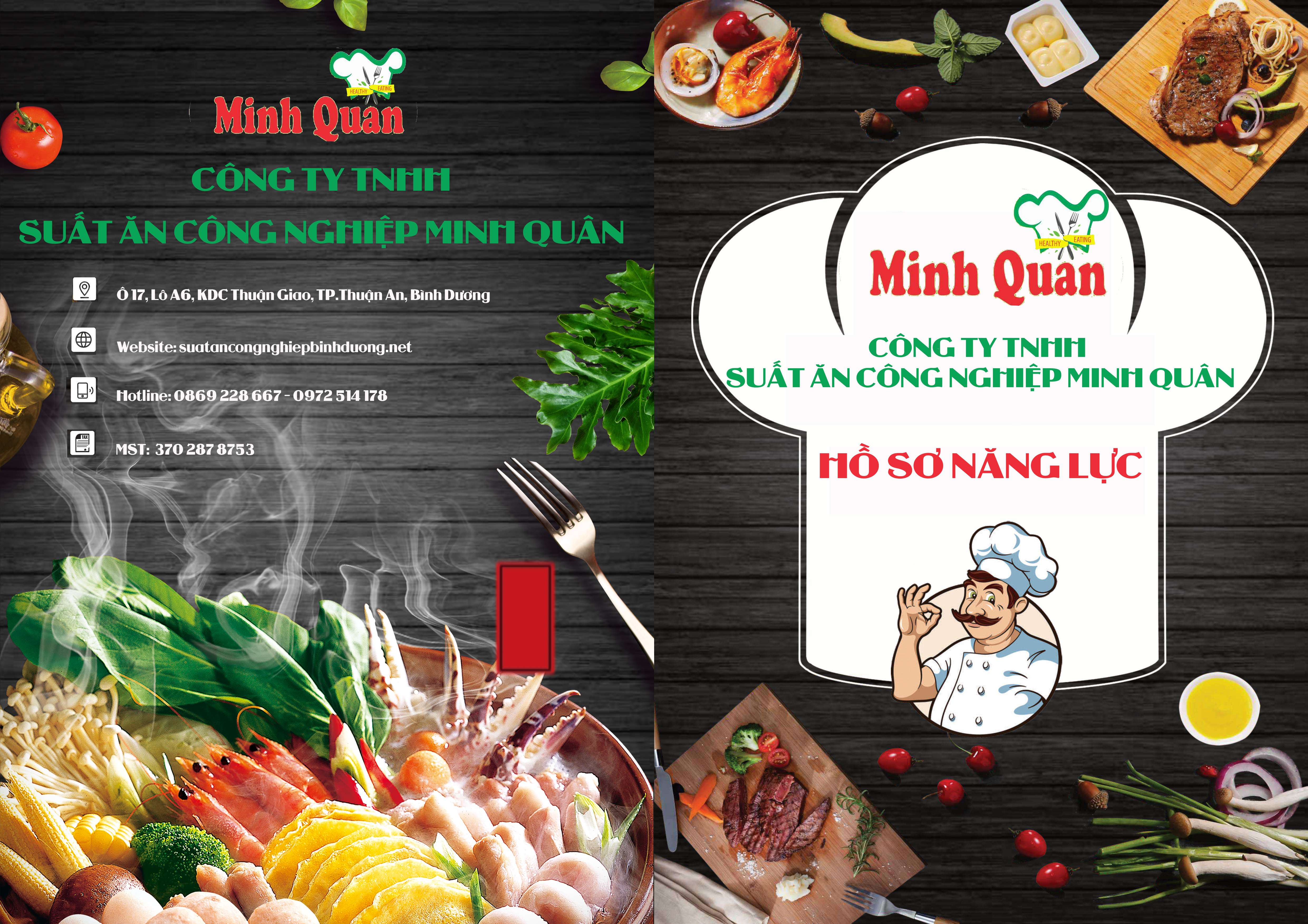 SUẤT ĂN CÔNG NGHIỆP MINH QUÂN